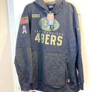 Salute to service 49ers hoodie by Nike New with tags never worn very rare